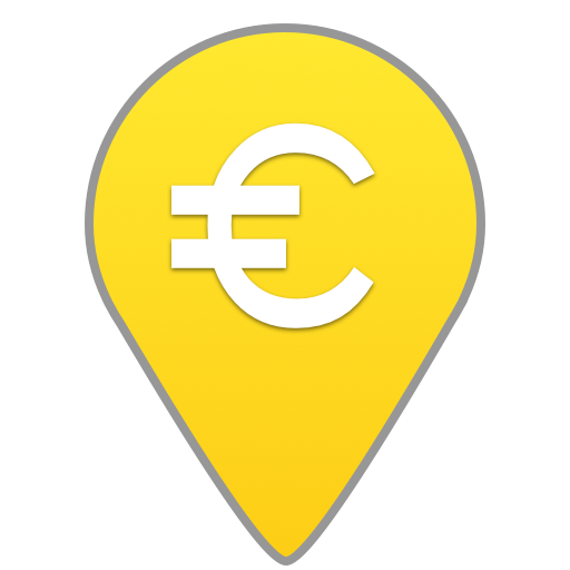 Ein Eurozeichen auf gelbem Hintergrund