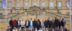 Gruppenbild der Schülersprecherinnen und -sprecher der beruflichen Schulen